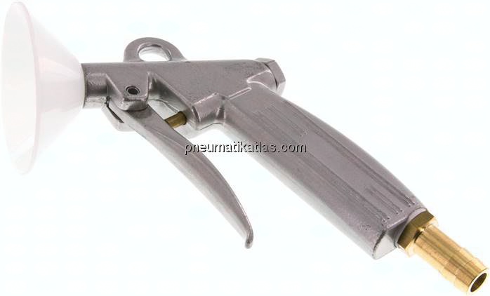 Blaspistole mit Kurzdüse Ø 1,5 und Schutzschild, Schlauchtülle 13 (1/2")mm