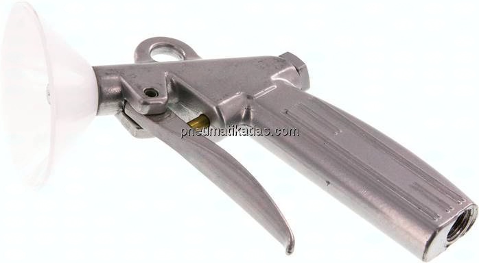 Blaspistole mit Kurzdüse Ø 1,5 und Schutzschild, Innengewinde G 1/4"