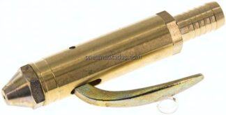Gerader Ausblashahn, Schlauchtülle 13 (1/2")mm