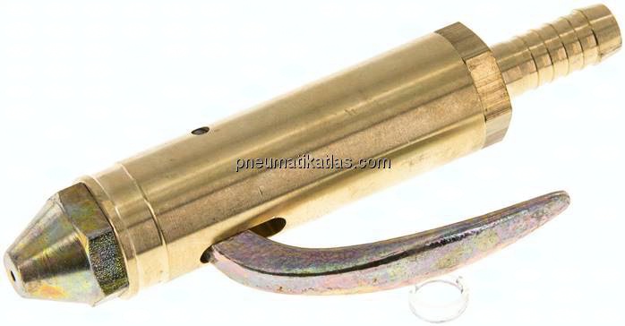 Gerader Ausblashahn, Schlauchtülle 9 (3/8")mm
