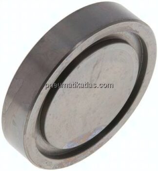 Blindplatte 1-1/2"-SAE (6000 PSI) (63,5mm) - ISO 6162