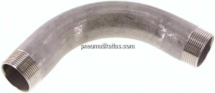 90°-Bogen R 1-1/2" (AG), 1.4401