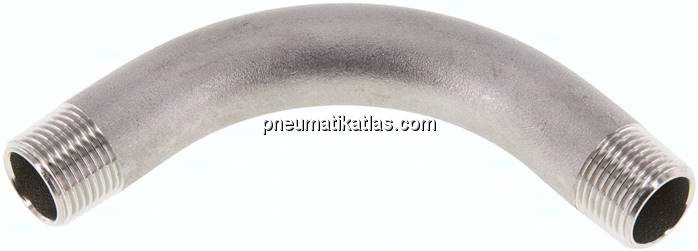 90°-Bogen R 3/8" (AG), 1.4401