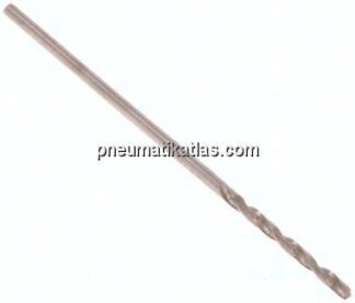 Spiralbohrer, DIN 338 N, HSS-G, Ø 1 mm