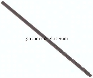 Spiralbohrer, DIN 338 N, HSS-R, Ø 1 mm