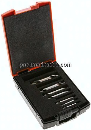 HSS Zentrierbohrer DIN 333 Set, 7-tlg.