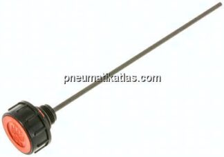 Einfüllschraube G 3/8", ohne Luftfilter, mit Ölmessstab, Kunststoff