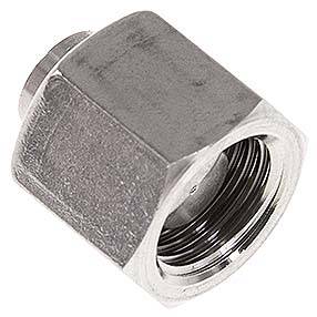 Verschlusskappe, 60° Kegel G 1/4", V4A