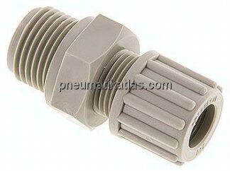Gerade Verschraubung G 1/2"-12x10mm, Polypropylen