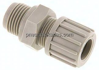 Gerade Verschraubung G 1/2"-14x12mm, Polypropylen