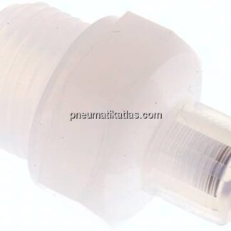 Gerade Verschraubung G 1/2"-6x4mm, PFA