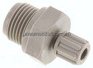 Gerade Verschraubung G 1/2"-6x4mm, Polypropylen