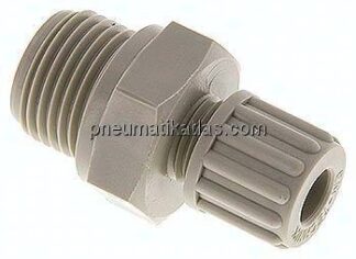 Gerade Verschraubung G 1/2"-8x6mm, Polypropylen