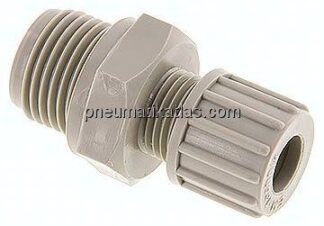 Gerade Verschraubung G 1/2"-10x8mm, Polypropylen
