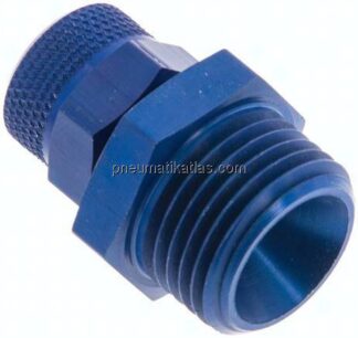 Gerade Verschraubung G 1/2"-11,6x9mm, Aluminium