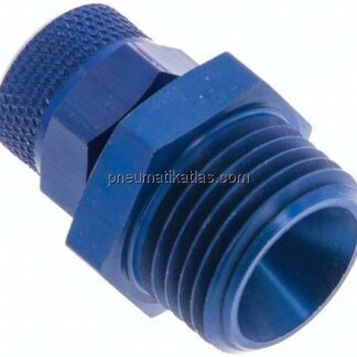 Gerade Verschraubung G 1/2"-11,6x9mm, Aluminium
