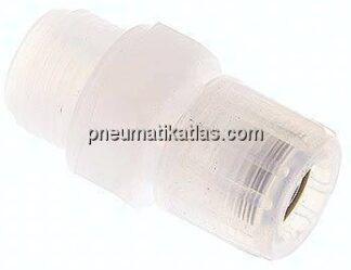 Gerade Verschraubung G 1/2"-12x9mm, PFA