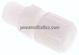 Gerade Verschraubung G 1/4"-8x6mm, PVDF