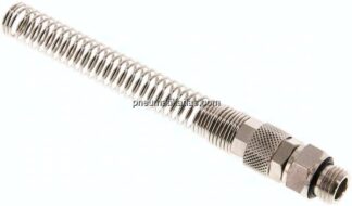 Gerade Drehverschraubung G 1/4"-10x8mm mit Knickschutz