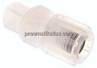 Gerade Verschraubung G 1/8"-6x4mm, PFA