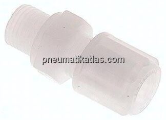 Gerade Verschraubung G 1/8"-6x4mm, PVDF