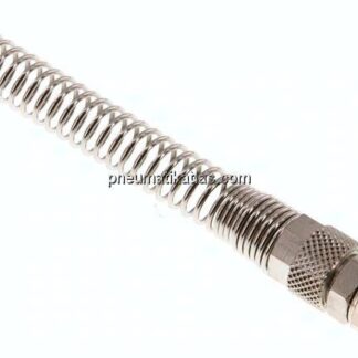 Gerade Drehverschraubung G 1/8"-8x6mm mit Knickschutz