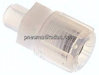 Gerade Verschraubung G 1/8"-8x6mm, PFA