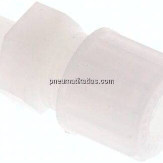Gerade Verschraubung G 1/8"-10x8mm, PVDF
