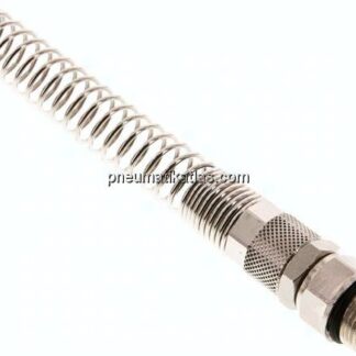 Gerade Drehverschraubung G 3/8"-12x10mm mit Knickschutz