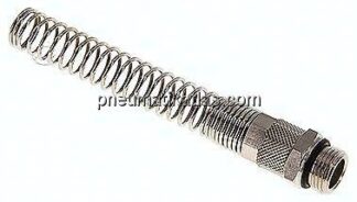 Gerade Verschraubung G 3/8"-12x10mm mit Knickschutz
