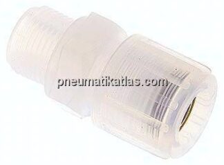 Gerade Verschraubung G 3/8"-12x10mm, PFA