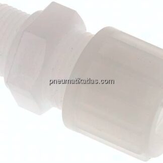 Gerade Verschraubung G 3/8"-14x12mm, PVDF