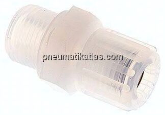 Gerade Verschraubung G 3/8"-8x6mm, PFA