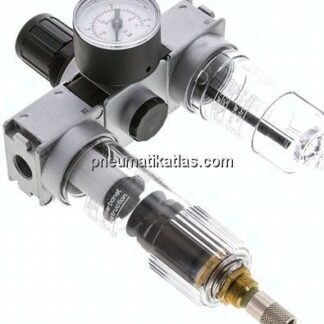 MULTIFIX Wartungseinheit (0), 3-tlg., G 1/4", 0,5 - 10 bar