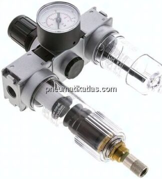MULTIFIX Wartungseinheit (0), 3-tlg., G 1/4", 0,5 - 10 bar