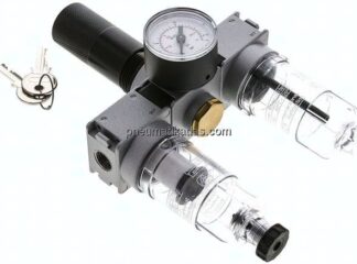 MULTIFIX Wartungseinheit (0), 3-tlg., G 1/4", 0,5 - 10 bar