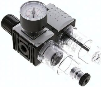 FUTURA Wartungseinheit, 2-tlg., G 1/4", 0,5 - 10 bar, Baur.0