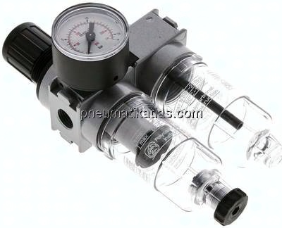 MULTIFIX Wartungseinheit (0), 2-tlg., G 1/4", 0,5 - 10 bar