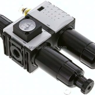 FUTURA Wartungseinheit, 2-tlg., G 1/4", 0,5 - 8 bar, Baur.0