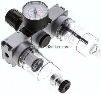 MULTIFIX Wartungseinheit (0), 3-tlg., G 1/8", 0,5 - 10 bar