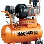 CLASSIC-Kolbenkompressor 210l/min, 25l-Behälter, 230V AC (Wechselstrom)