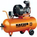 CLASSIC-Kolbenkompressor 320l/min, 90l-Behälter, 230V AC (Wechselstrom)