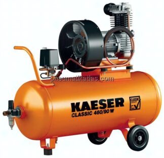 CLASSIC-Kolbenkompressor 460l/min, 50l-Behälter, 400V AC (Drehstrom)