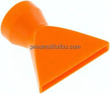Gelenkschlauch 1/2", Flachdüse 47 mm breit (innen)