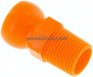 Gelenkschlauch 1/2", Gewindestück R 3/8"
