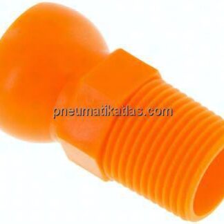 Gelenkschlauch 1/2", Gewindestück R 3/8"