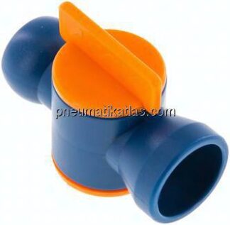 Gelenkschlauch 1/2", Absperrhahn, 2x Gelenkschlauchanschluss