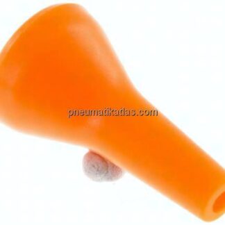 Gelenkschlauch 1/4", Runddüse 3,2 mm Ø (innen)