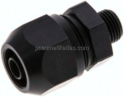 Gerade Verschraubung G 1/8"-9x6mm, für Silberschlauch