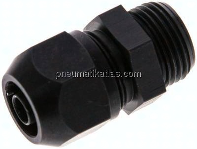 Gerade Verschraubung G 3/8"-9x6mm, für Silberschlauch